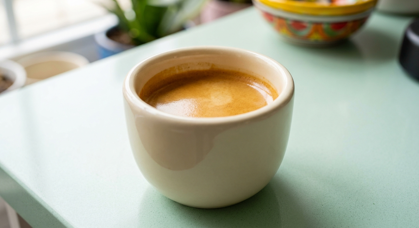 šálek na espresso